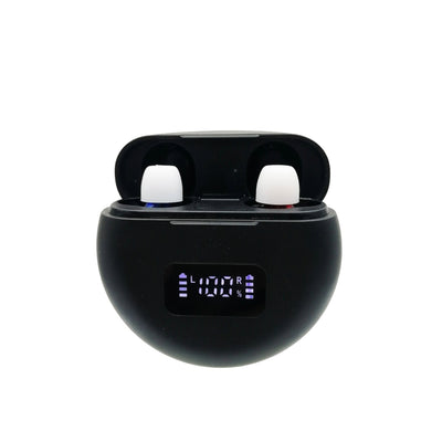 Black CIC Rechargeable Hearing Aid