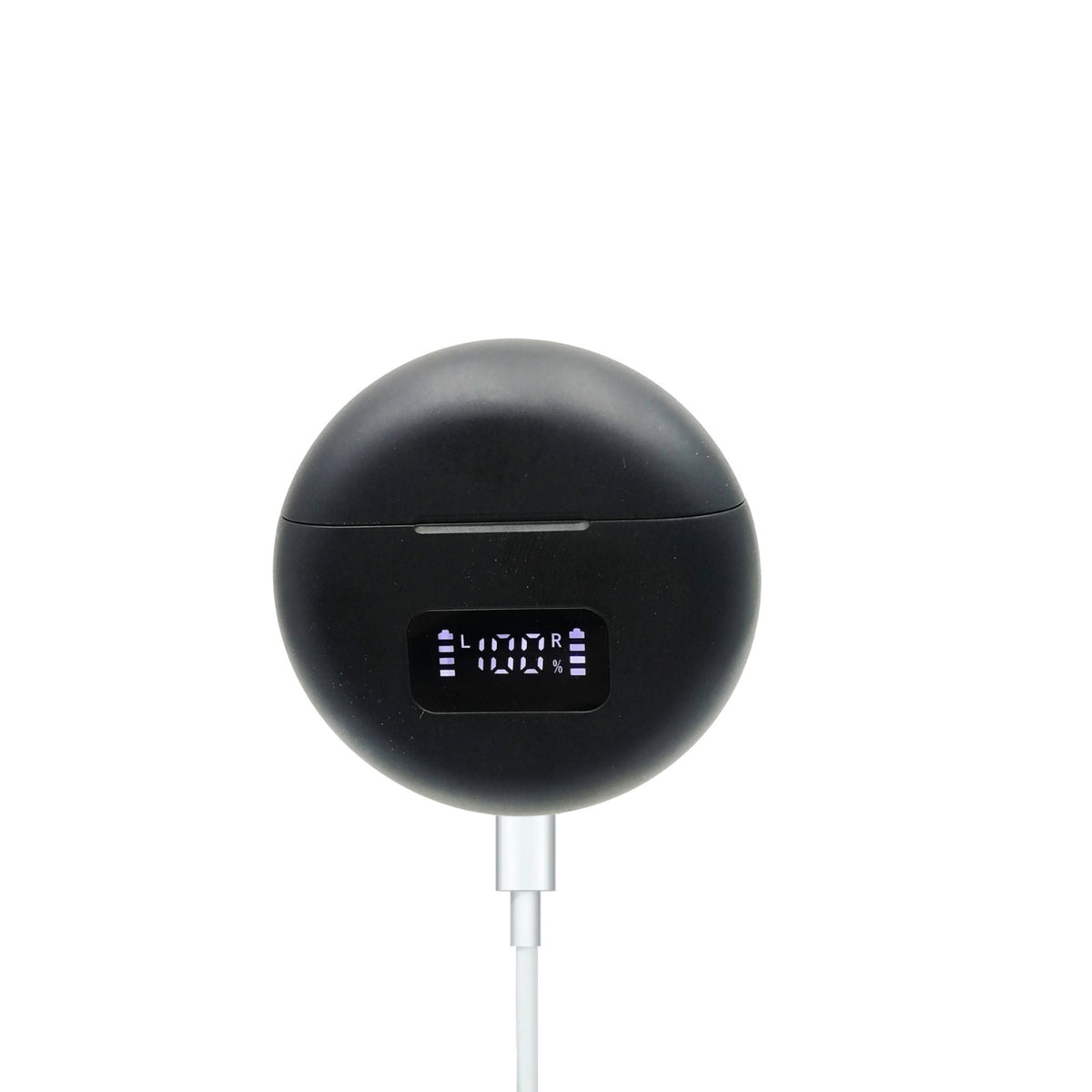 Black CIC Rechargeable Hearing Aid