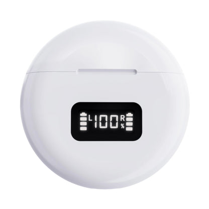 White CIC Rechargeable Hearing Aid