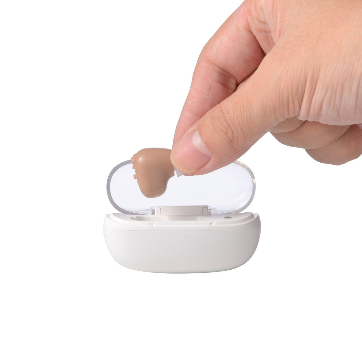 Rechargeable Single In Ear Hearing Aid