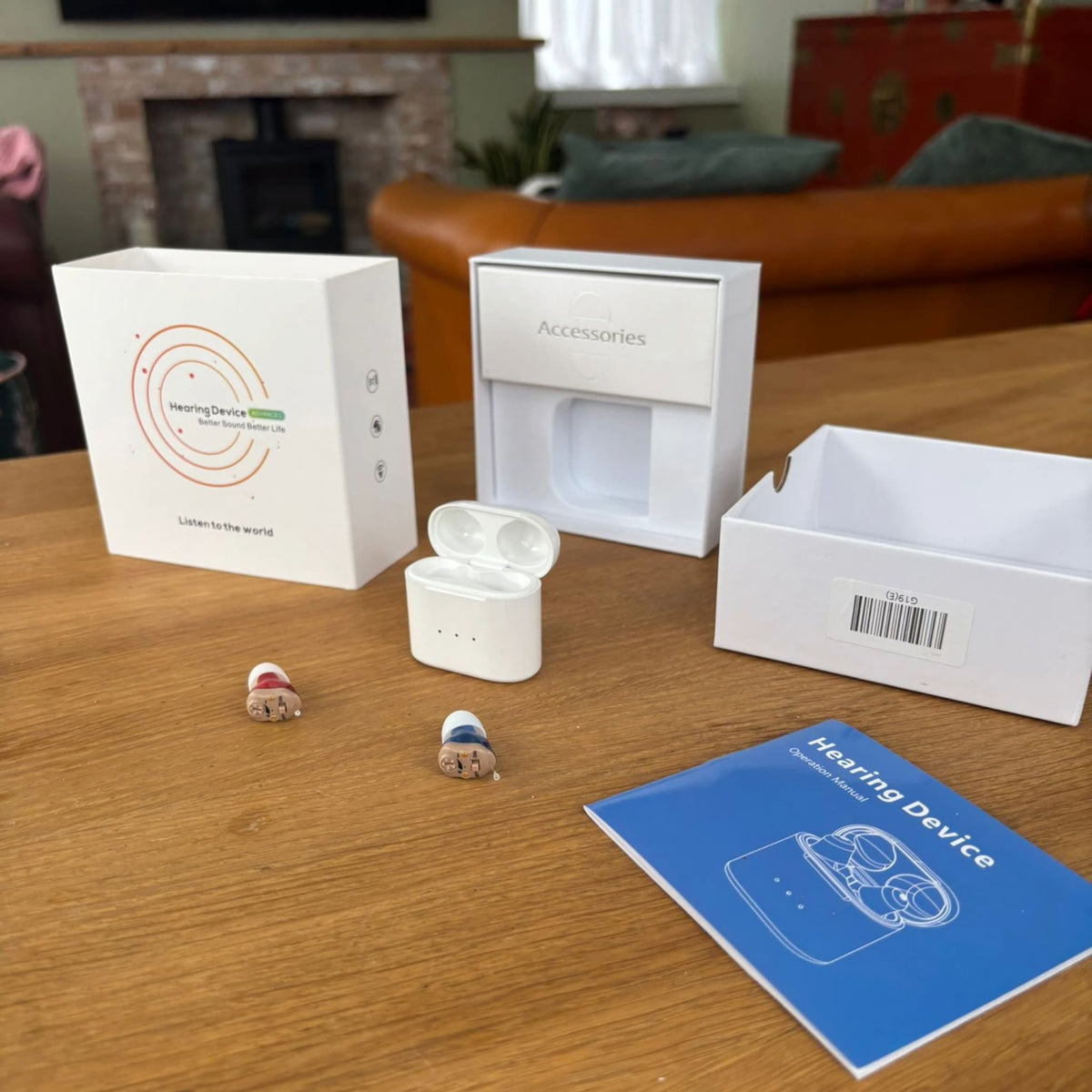Rechargeable Invisible CIC Hearing Aid