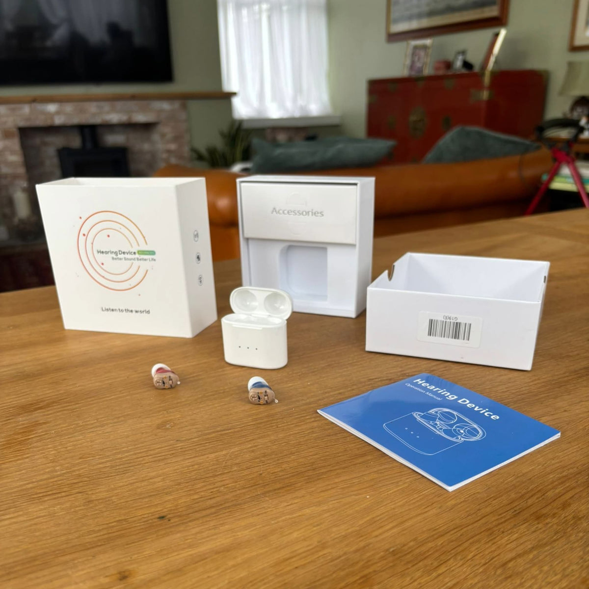 Rechargeable Invisible CIC Hearing Aid