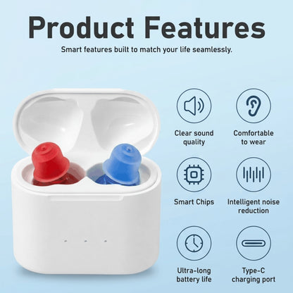 Rechargeable Invisible CIC Hearing Aid